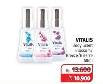 Promo Harga VITALIS Body Scent Blossom, Breeze, Bizzare 60 ml - Lotte Grosir