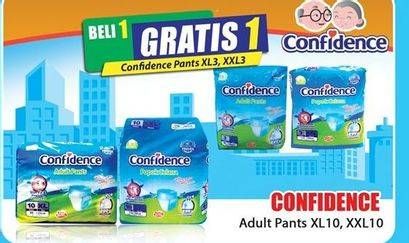 Promo Harga Confidence Adult Diapers Pants XL10, XXL10  - Hari Hari
