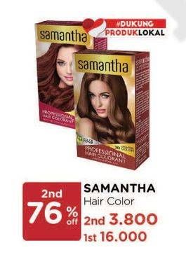 Promo Harga SAMANTHA Hair Color All Variants  - Watsons