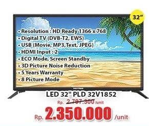 Promo Harga POLYTRON PLD-32V1852  - Hari Hari