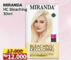 Promo Harga Miranda Hair Color MC6 Bleaching 30 ml - Alfamart