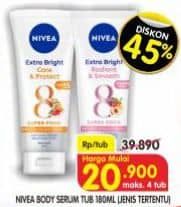 Promo Harga Nivea Body Serum 180 ml - Superindo