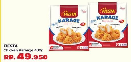 Promo Harga Fiesta Ayam Siap Masak Karage 400 gr - Yogya