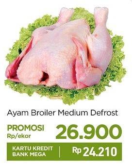 Promo Harga Ayam Broiler Medium Defrost  - Carrefour