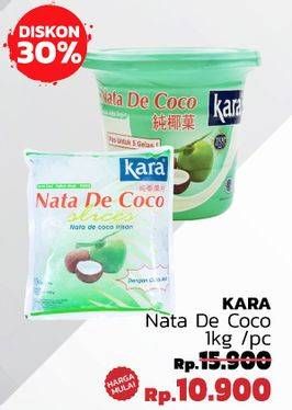 Promo Harga KARA Nata De Coco 1000 gr - LotteMart