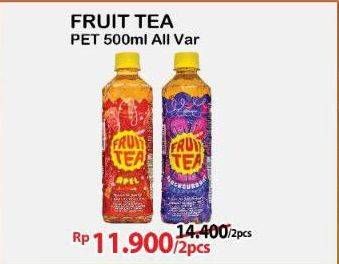 Promo Harga Sosro Fruit Tea All Variants 500 ml - Alfamart