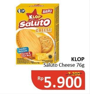 Promo Harga KLOP Saluto Cheese 76 gr - Alfamidi