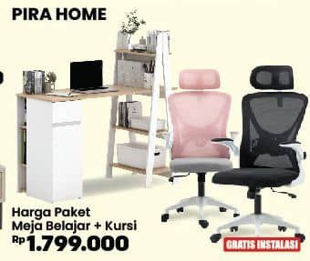 Promo Harga Pira Meja & Kursi Belajar  - COURTS