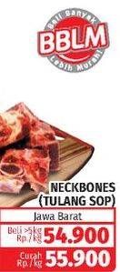 Promo Harga Neck Bones  - Lotte Grosir