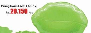 Promo Harga ONYX Peralatan Makan Melamin Leaf Series LGR01 AFL12  - Hari Hari