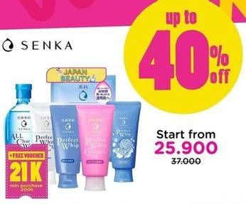 Promo Harga SENKA Cosmetics All Variants  - Watsons