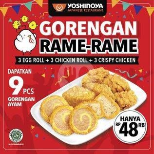 Promo Harga Yoshinoya Gorengan  - Yoshinoya