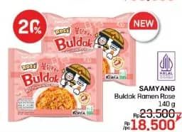 Promo Harga Samyang Hot Chicken Ramen Buldak Mala 135 gr - LotteMart