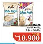 Promo Harga LUWAK White Koffie/White Koffie 3 Rasa  - Alfamidi