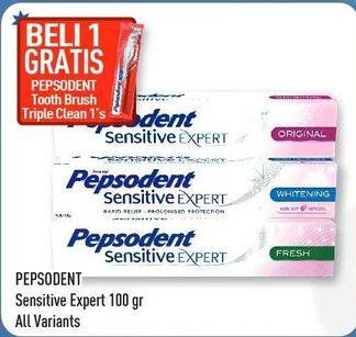 Promo Harga PEPSODENT Pasta Gigi Sensitive Expert All Variants 100 gr - Hypermart