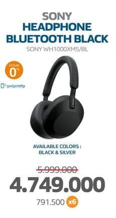 Promo Harga Sony WH-1000XM5  - Electronic City