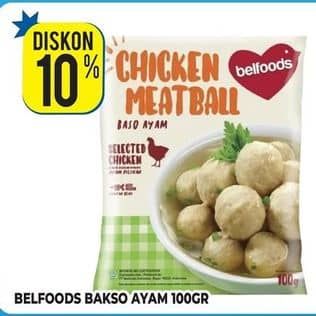 Promo Harga Belfoods Chicken Meatball 100 gr - Hypermart
