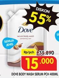 Promo Harga Dove Body Wash All Variants 400 ml - Superindo