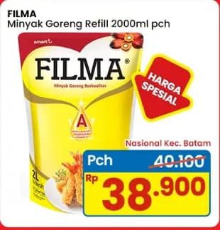 Promo Harga Filma Minyak Goreng 2000 ml - Indomaret