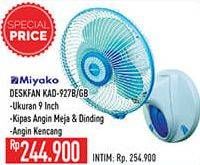 Promo Harga MIYAKO KAD-927 B | Fan 35 Watt GB  - Hypermart