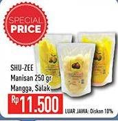 Promo Harga SHU ZEE Manisan Mangga, Salak 250 gr - Hypermart