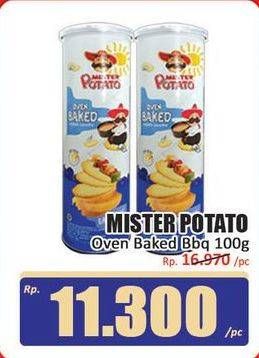 Promo Harga Mister Potato Snack Crisps Oven Baked Hot Spicy 100 gr - Hari Hari