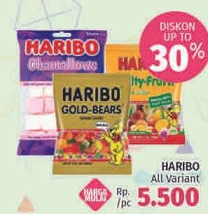 Promo Harga HARIBO Candy Gummy All Variants  - LotteMart