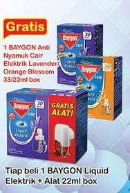 Promo Harga BAYGON Liquid Electric Refill 22 ml - Indomaret
