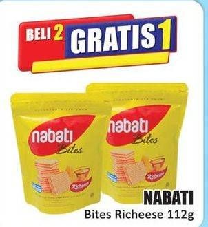Promo Harga Nabati Bites Richeese 115 gr - Hari Hari