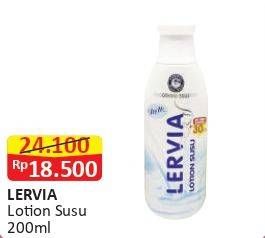 Promo Harga Lervia Lotion Milk 200 ml - Alfamart