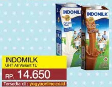 Promo Harga Indomilk Susu UHT All Variants 1000 ml - Yogya