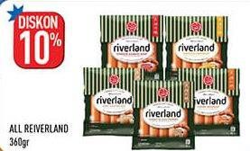 Promo Harga Riverland Sausage All Variants 360 gr - Hypermart