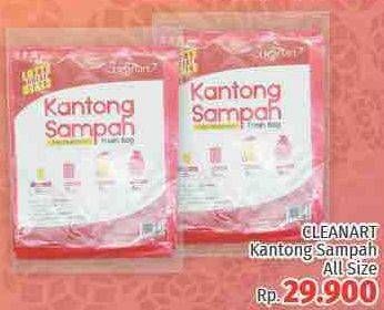 Promo Harga CLEANART Kantong Sampah  - LotteMart