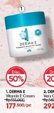 Promo Harga Derma-e Vitamin E Cream 113 gr - Guardian