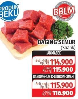 Promo Harga Daging Semur Shank  - Lotte Grosir