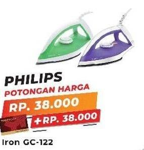 Promo Harga PHILIPS Iron GC122  - Yogya