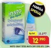 Promo Harga Insto Obat Tetes Mata Dry Eyes 7 ml - Superindo