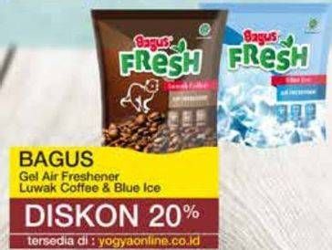 Promo Harga BAGUS Fresh Air Freshener Blue Ice, Luwak Coffee 50 gr - Yogya