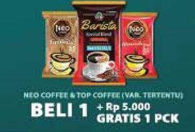 Promo Harga NEO COFFEE/ TOP COFFEE  - Indomaret