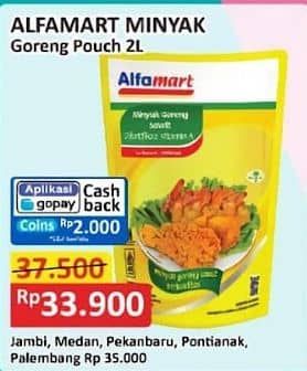 Promo Harga Alfamart Minyak Goreng 2000 ml - Alfamart