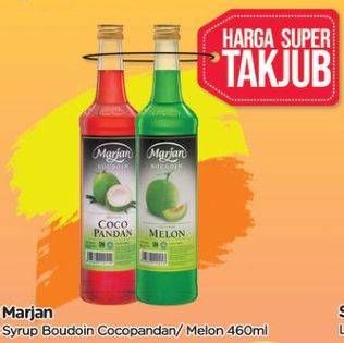 Promo Harga MARJAN Syrup Boudoin Cocopandan, Melon 460 ml - TIP TOP