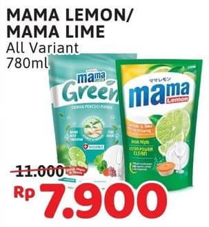 Promo Harga Mama Lemon, Mama Lime  - Alfamidi