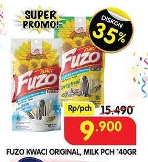 Promo Harga Fuzo Kuaci Milk, Original 150 gr - Superindo