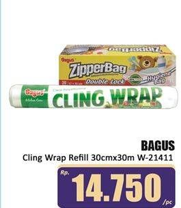 Promo Harga Bagus Cling Wrap Refill 30cm x 30 cm, W-21411  - Hari Hari