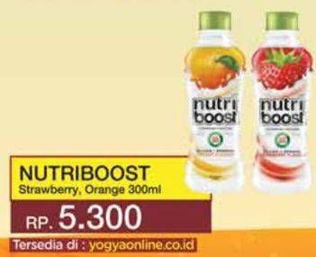 Promo Harga Minute Maid Nutriboost Strawberry, Orange 300 ml - Yogya