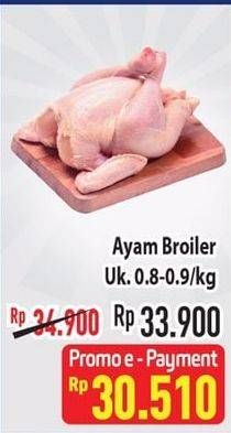 Promo Harga Ayam Broiler 800 gr - Hypermart