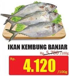 Promo Harga Ikan Kembung Banjar per 100 gr - Hari Hari