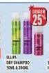 Promo Harga ELLIPS Dry Shampoo 50 ml - Hypermart