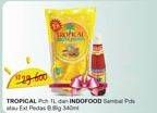 Promo Harga PAKET SERBA 25RB (TROPICAL MINYAK GORENG + INDOFOOD SAMBAL)  - Alfamart