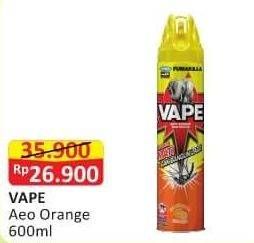 Promo Harga FUMAKILLA VAPE Aerosol Orange 600 ml - Alfamart